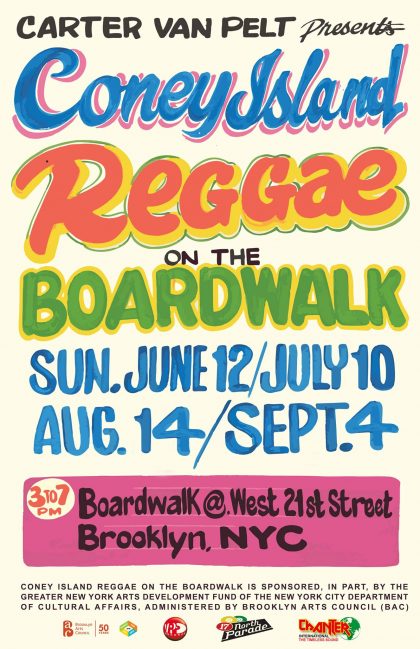 Coney Island Reggae on the Boardwalk 2016
