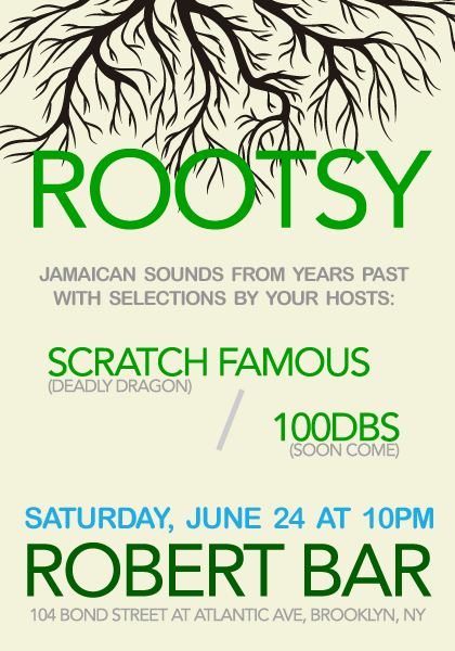 Rootsy - Scratch Famous and 100dBs at Robert Bar, Brooklyn