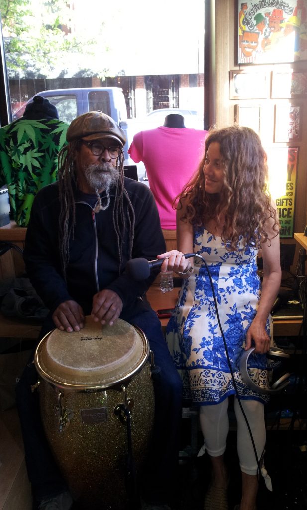 Larry McDonald and Amy Wachtel the Night Nurse at Radio Lily