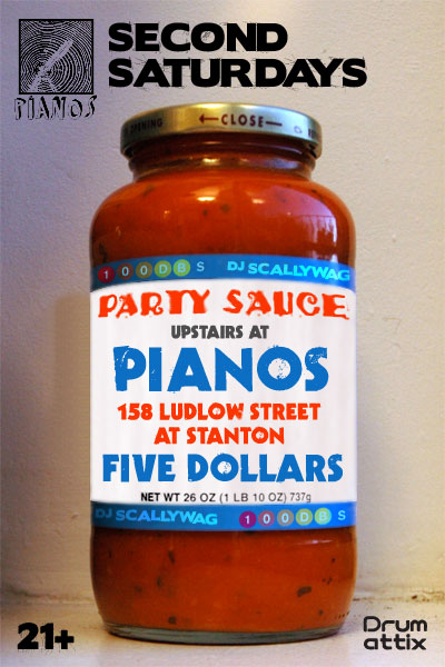 Party Sauce at Pianos