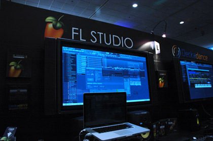 FL Studio booth at NAMM 2009